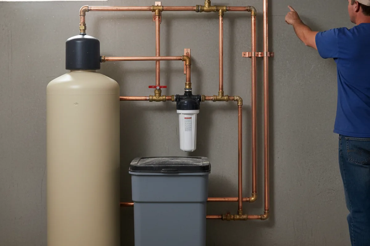 Whole-house water treatment system installed in Luling